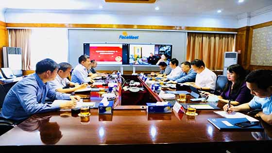 工投集团王国栋董事长一行到抖圈信息调研指导